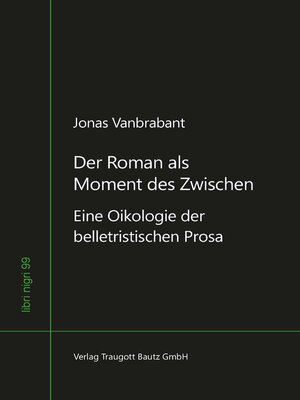 cover image of Der Roman als Moment des Zwischen
